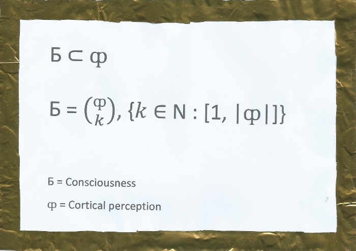 Formulas consciousness Albert Jarsin